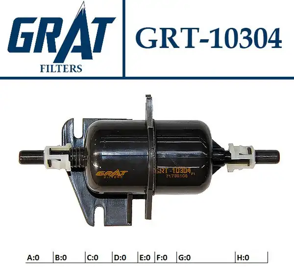 GRAT 10304 | Yakıt Filtresi Fiat Albea 98 Palio 96 1 2 1 4 1 5 1 6 1 6 16v