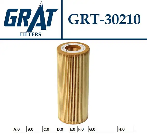 GRAT 30210 | Yağ Filtresi Bmw M47n M47n2 E46 60 65 83 87 90