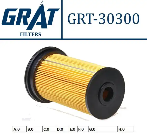 GRAT 30300 | Yakıt Filtresi Bmw 3 Seri E46 M47 2003
