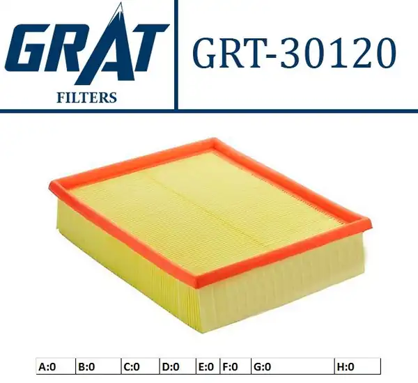 GRAT 30121 | Hava Filtresi Bmw 530i 535i 540i 92 03 740i 840i X5 00