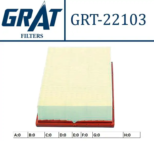 GRAT 22103 | Hava Filtresi Mercedes M111 W210