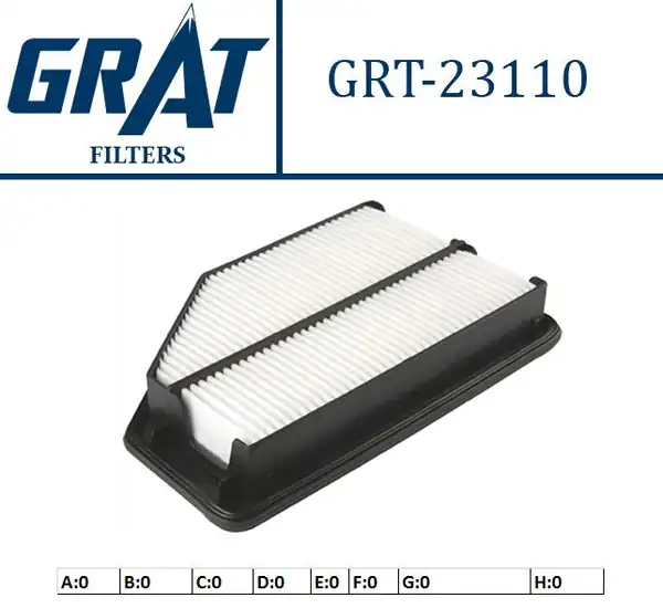 GRAT 23110 | Hava Filtresi Honda CRV 07 12 Benzinli