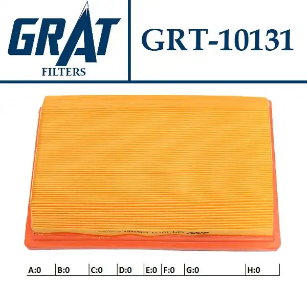 GRAT 10131 | Hava Filtresi Fiat Egea 1 6 Multijet