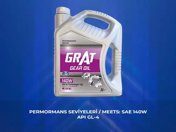 GRAT 601403 | Şanzıman Yağı 3 Litre 140 Gl 4 6 Adet