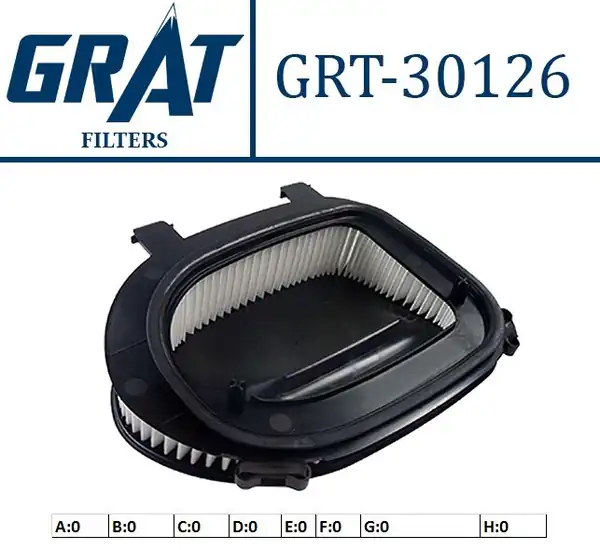 GRAT 30126 | Hava Filtresi Bmw E70 71 F15 25 N47 N57