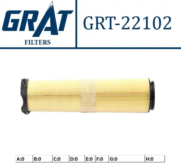 GRAT 22102 | Hava Filtresi Mercedes Om646 W211 E200 E220 CDI