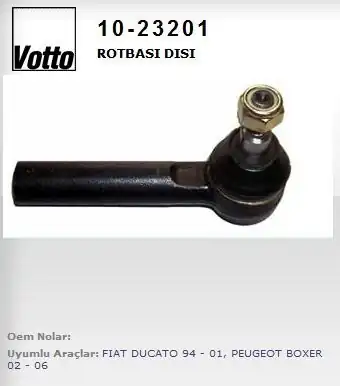 VOTTO 10-23201-10 | 23201 Rot Başı Dişi M16 1 5 Fiat Ducato Peugeot Boxer Citroen Jumper 14q 18q 94 02