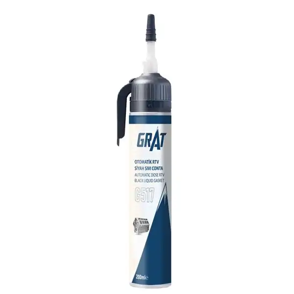 GRAT 20517 | Otomatik Rtv Siyah Sıvı Conta 200 ML