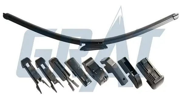 GRAT M600A | Silecek Muz Tipi 9 Aparatlı 600mm 24 Universal