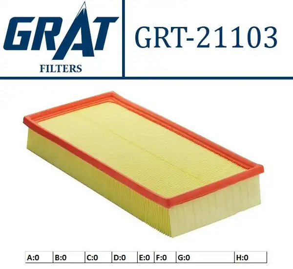 GRAT 21103 | Hava Filtresi Mitsubishi Carisma 1 9di D 00 06