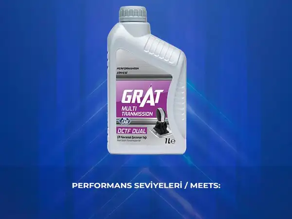 GRAT 600005 | Çift Kavramali Şanzıman Yağı Dctf Dual 1 LT 12 Adet