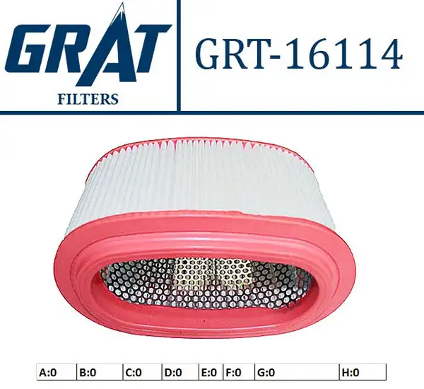 GRAT 16114 | Hava Filtre Hyundai H100 Kamyonet 04 11 Keçe