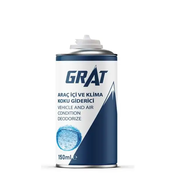 GRAT 20516 | Araç İçi Ve Klima Koku Giderici Sprey Kutu Stand 12 li 150 ML