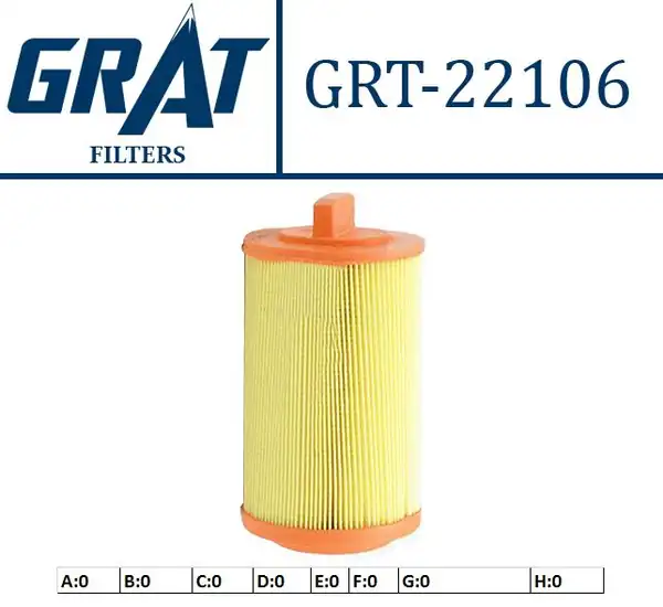 GRAT 22106 | Hava Filtresi Mercedes M271 CGI 203 204 209 211