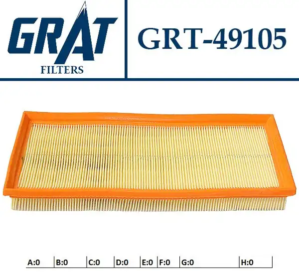 GRAT 49105 | Hava Filtresi Volvo S40 V40 T Suz 96 04