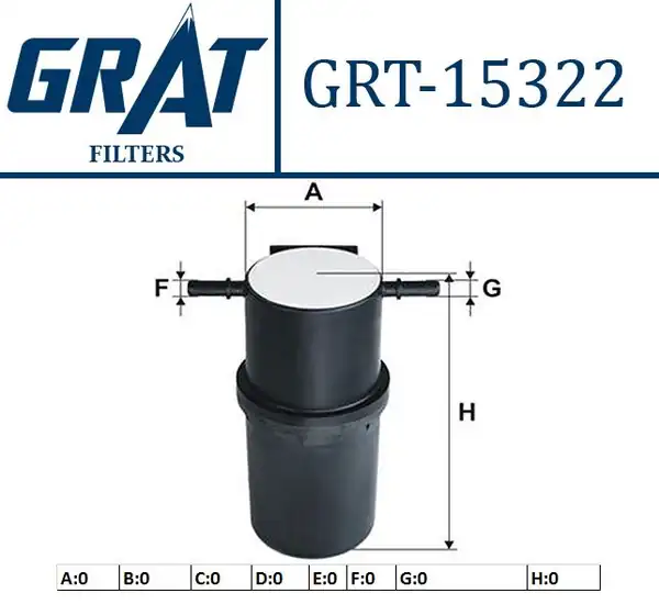 GRAT 15322 | Yakıt Filtresi VW Crafter 2 0tdi