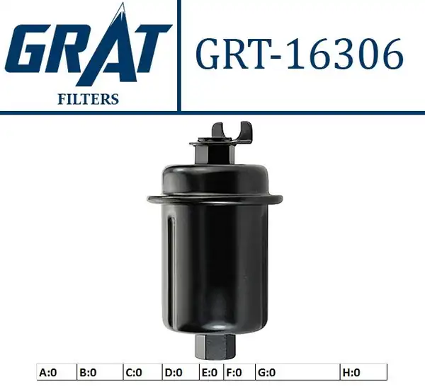 GRAT 16306 | Benzin Filtresi Hyundai Accent 95 00 1 5