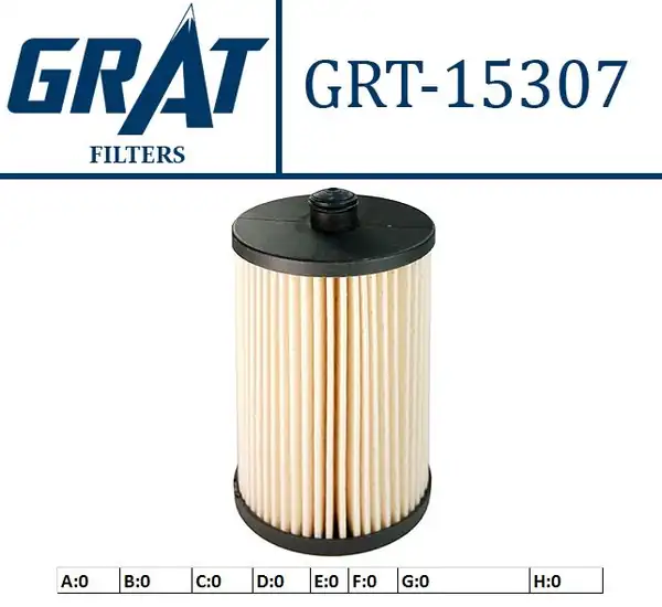 GRAT 15307 | Yakıt Filtresi VW Crafter 2 5tdi