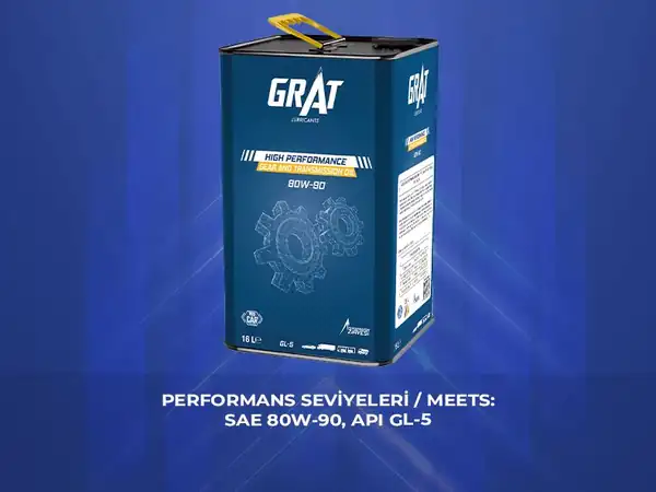 GRAT 6809016 | Şanzıman Yağı 80w90 16 Litre Teneke Api Gl 5