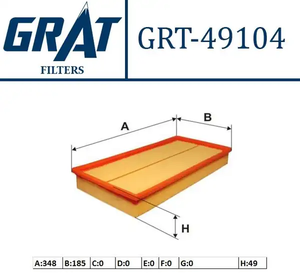 GRAT 49104 | Hava Filtresi Volvo 850