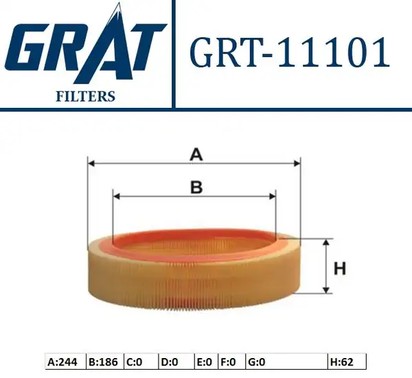 GRAT 11101 | Hava Filtresi Renault R9