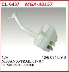 MGA 40157 | Su Fiskiye Deposu Motorlu Nissan X-Trail 01 07