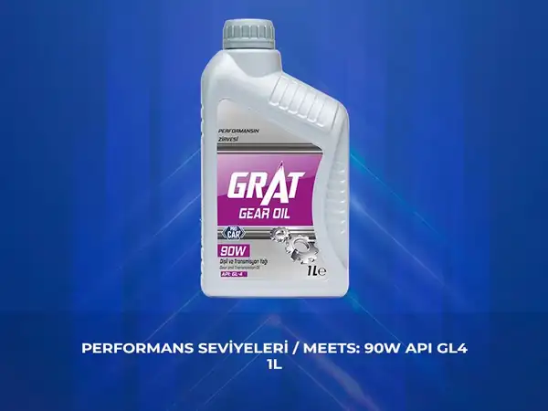 GRAT 600901 | Şanzıman Yağı 1 Litre 90 Api Gl 4 12 Adet
