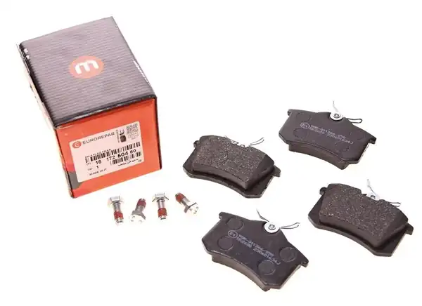 Eurorepar 1617250480 Arka Fren Balatası Passat 307 308 Megane II III Golf IV Bora Audi A1 A8 Altea 87mm