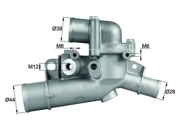 MAHLE TI15987 | Termostat Termostat Komple Tip 87 C G84187 Alfa Romeo 166 2 5 V6 3 0 V6