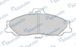 MANDO MBF015191 | Fren Balata Ön B-Seri (B2500)-Ranger 06-Bt50