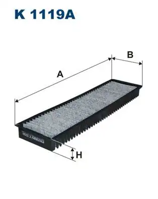 FILTRON K1119A | Polen Filtresi Mini R50 R52 R53 One Cooper One D 01 06 Karbonlu