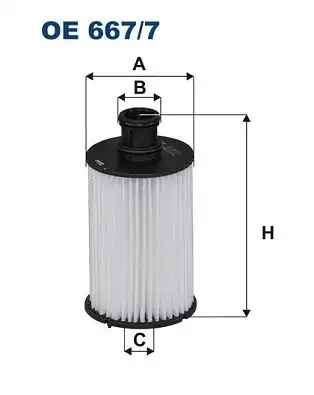 FILTRON OE667-7 | Yağ Filtresi 10 Range Rover Discovery4 4