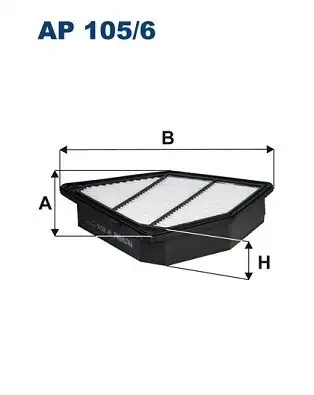 FILTRON AP105-6 | Hava Filtresi Honda Cr V IV 1 6 İ Dtec 13 4wd