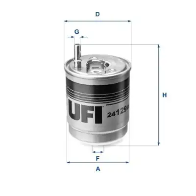 UFI 24-129-00 | Mazot Filtresi İ30 Elantra 1 6 CRDI 16 Oe