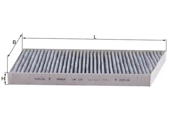 MAHLE LAK129 | Polen Filtresi W203 C180 C200 C209 A209 S203