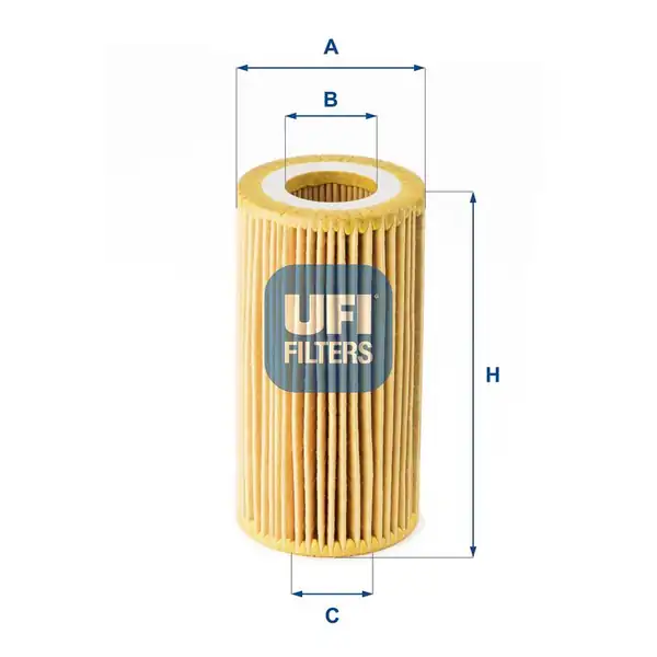UFI 25-180-00 | Yağ Filtresi A4 A5 A6 A7 Q7 3 0 TDI