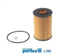 PURFLUX L396 | Yağ Filtresi 06-Santa Fe-Tucson-Sportage 2.0-2.2Crdi Eleman Tip