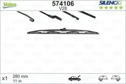 VALEO 574106 | Silgi Süpürgesi Arka 28Cm VW Polo II / Lada Niva / Focus II C-Max 03-11