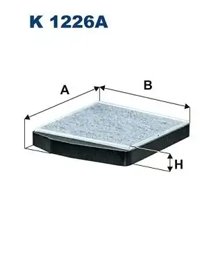 FILTRON K1226A | Polen Filtresi Volvo S60 İ S80 İ V70 II Xc70 Xc90 İ C70 98 14