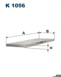 FILTRON K1056 | Polen Filtresi 94-Boxer-Ducato-Jumper