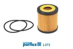 PURFLUX L373 | Yağ Filtresi Croma Grande Punto Sedici 1.9 D Multijet 05-15