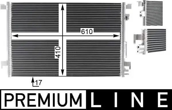 MAHLE AC294000P | Klima Radyatörü Kondenser Vectra C 1 6 16v Z16xe
