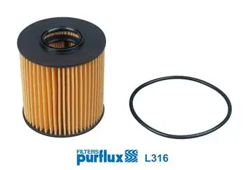 PURFLUX L316 | Yağ Filtresi Volvo S40 V40 S60 S70 C70 S80 V70 Xc70 Xc90 95 10