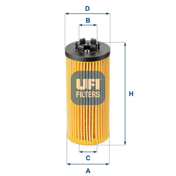 UFI 25-211-00 | Yağ Filtresi 14 2 Seri F45 F46 X1 F48 Mini Cooper 928284