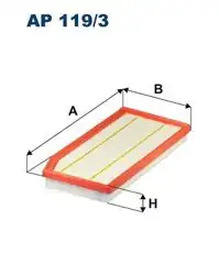 FILTRON AP119-3 | Hava Filtresi 18-C-Seri (W205-S205-C205)