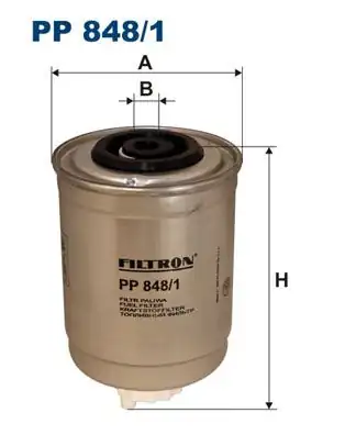 FILTRON PP848-1 | Mazot Filtresi Ford Transit 2 5 Dı 94 00 2 5 TD 97 01