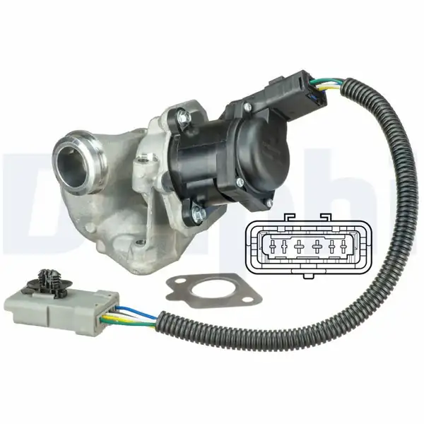 DELPHI EG10435-12B1 | Egr Valfi Ford Focus II C Max 1 6 TDCI Euro5 04 12