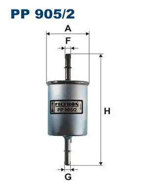 FILTRON PP905-2 | Benzin Filtresi Lacetti Nubira 04 1 4 1 6
