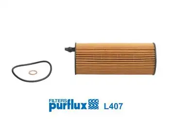 PURFLUX L407 | Yağ Filtresi Bmw E81 E82 E87 E88 E90 E60 F10 F01 E84 E83 E70 E71 F15 928275