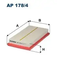 FILTRON AP178-4 | Hava Filtresi 16-C-Hr